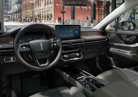The interior dashboard of 2024 Lincoln Corsair® SUV is shown here. | Bill Knight Lincoln in Tulsa OK