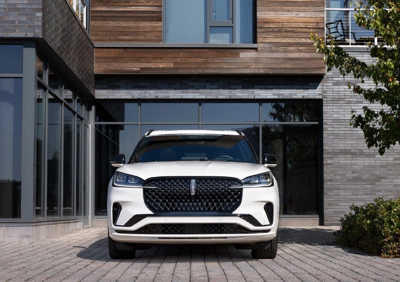 The front of a 2026 Lincoln Aviator® SUV is shown. | Bill Knight Lincoln in Tulsa OK