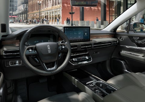 The interior dashboard of 2026 Lincoln Corsair® SUV is shown here. | Bill Knight Lincoln in Tulsa OK