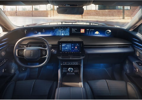 The panoramic display is shown in a 2026 Lincoln Nautilus® SUV. | Bill Knight Lincoln in Tulsa OK